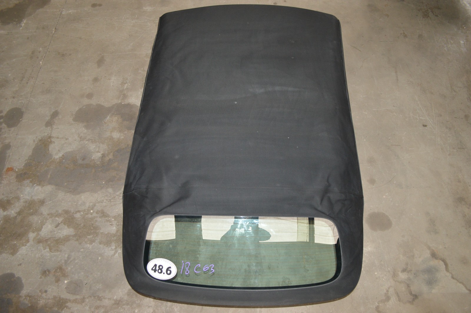 2018 MERCEDES C63 W205 CONVERTIBLE ROOF SOFT TOP ASSEMBLY BLACK C300 C43