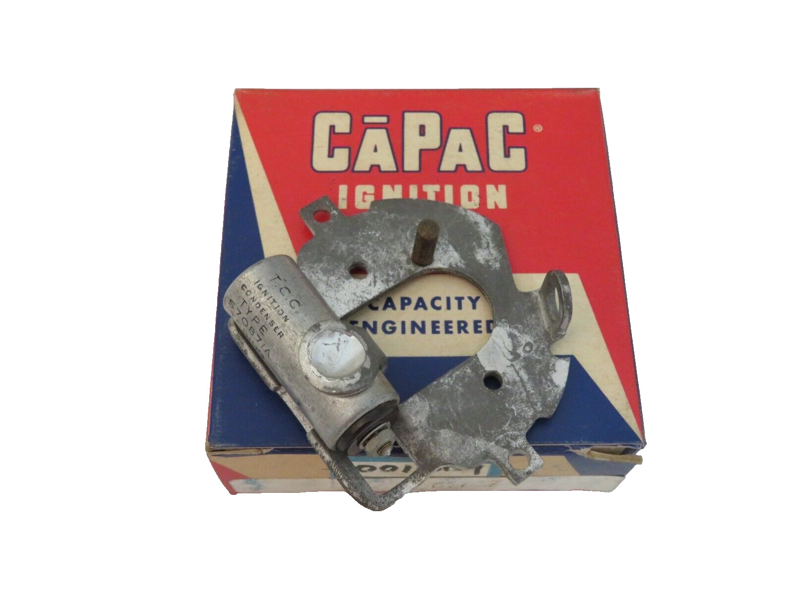 Distributor Condenser  & Plate Fits MGTC MGTD Morris Minor A40 Hillman  409613