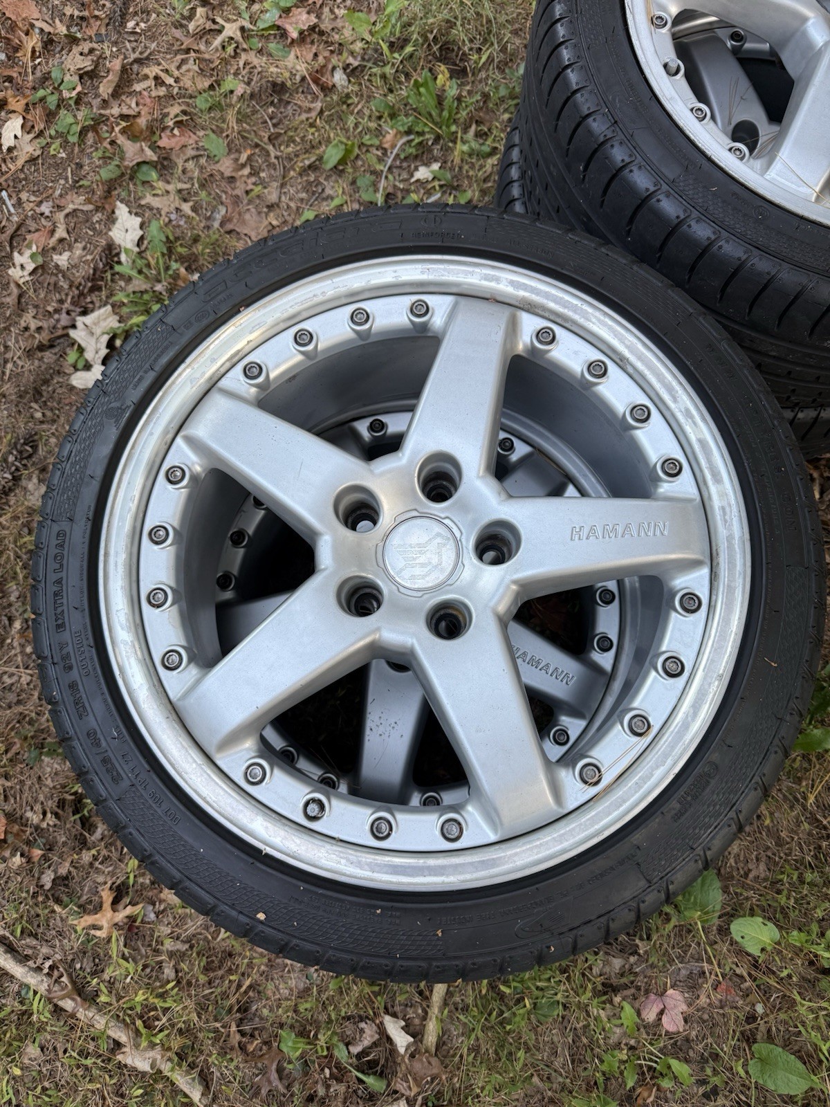 rare, genuine, Hamann PG2 2 piece wheels. 18x8.5 5x120 72.1mm bore et38 offset.