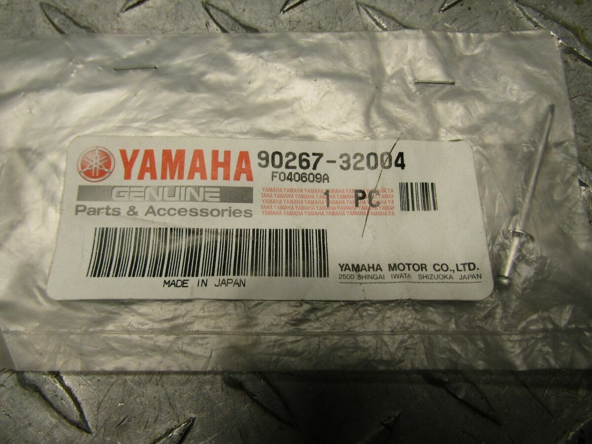 QTY 6 | 1987-2024 Yamaha ATV UTV Motorcycle OEM NOS Blind Rivet 90267-32004-00