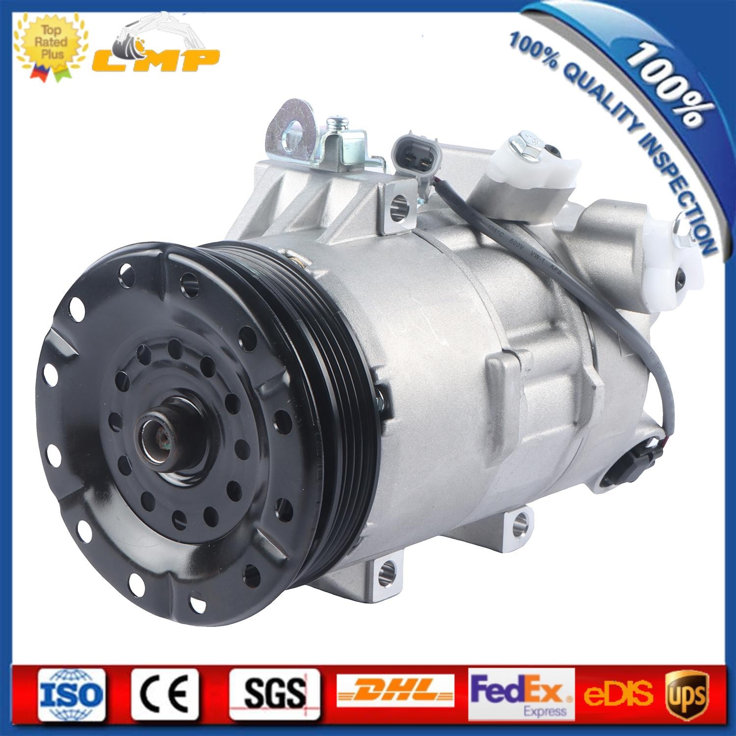 4PK A/C Air Compressor 88310-52551 88310-52250 fits Yaris Sienta Scion XA 5SE09C