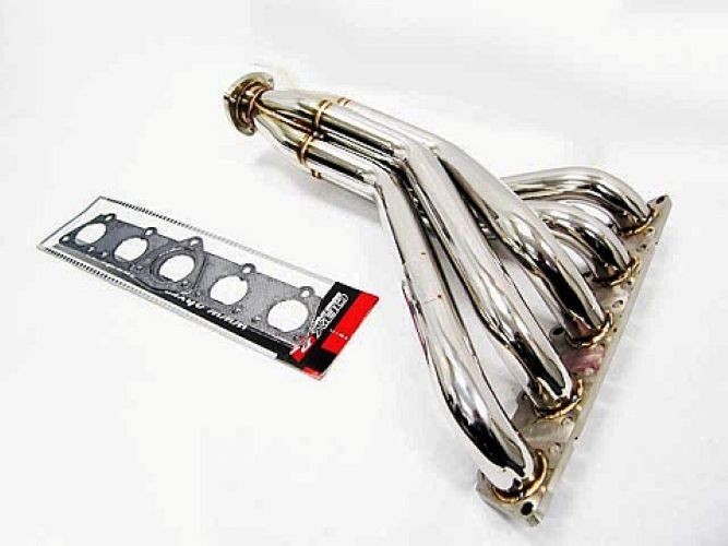 OBX Stainless Manifold 06-09 VW Rabbit Jetta MK5 2.5L 5cyl 1pc 5-1 no O2 no EGR