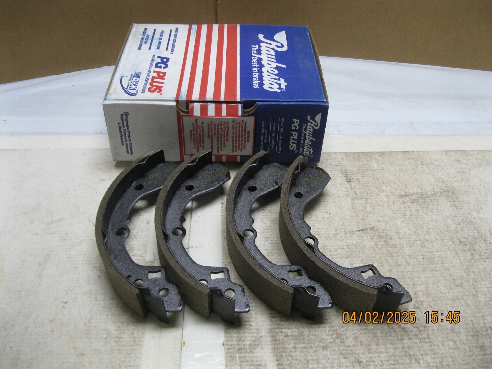 Drum Brake Shoe-Element3 Organic Raybestos 763PG Drum Brake Shoe-Element3 Organic Raybestos 763PG