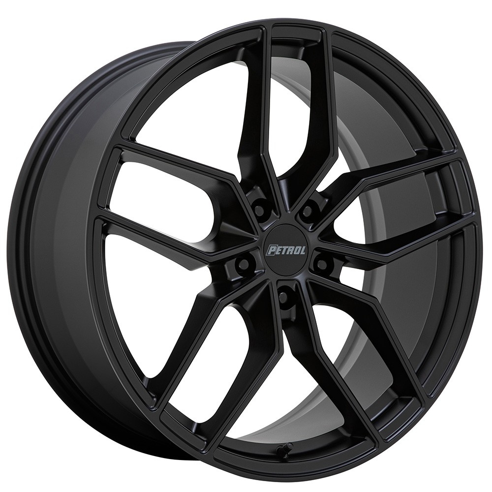 18x8 Petrol Wheels P5C Matte Black Rims 5x112 ET+40 (1pc) 18x8 Petrol Wheels P5C Matte Black Rims 5x112 ET+40 (1pc)