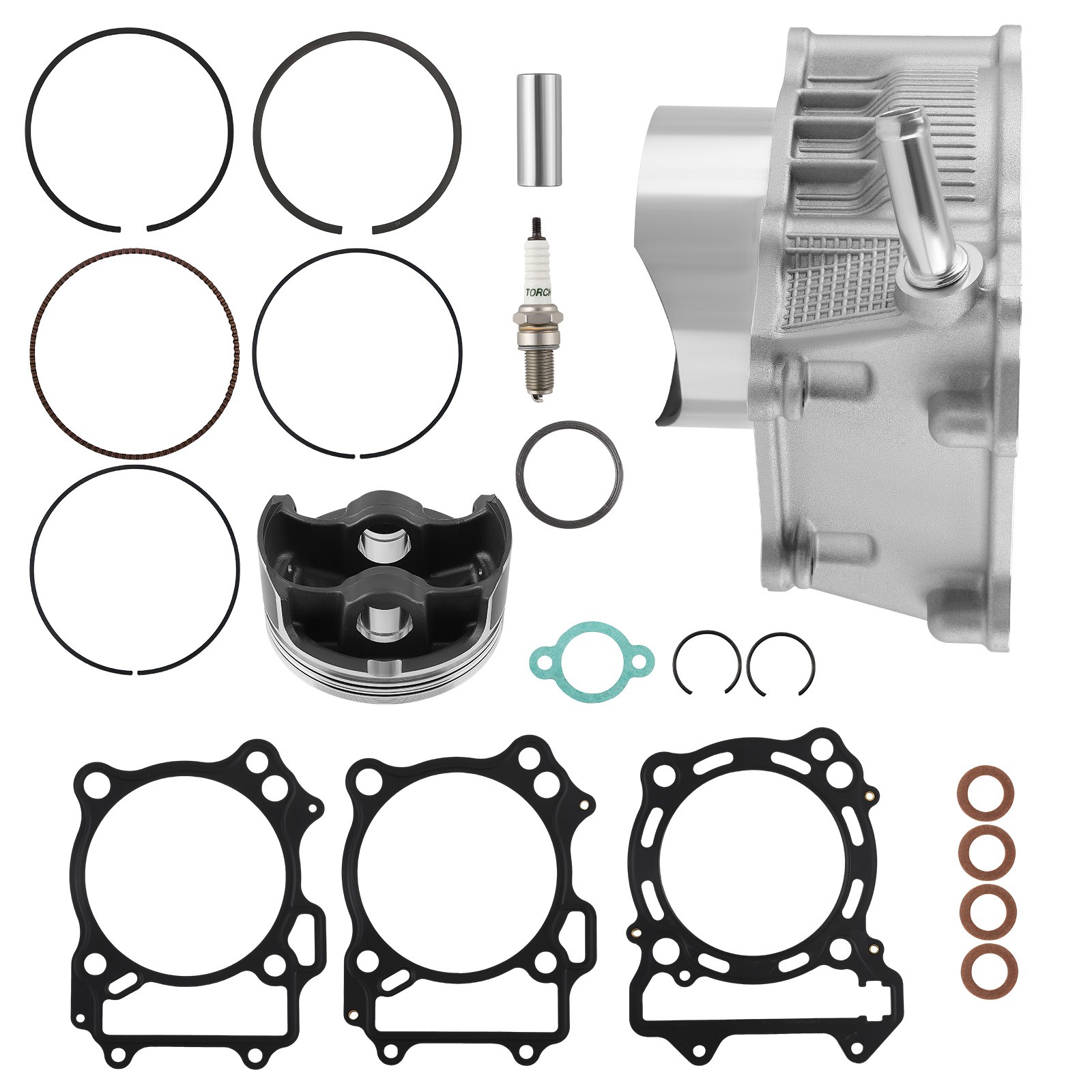 Complete 435cc Big Bore Cylinder Gasket Kit For Suzuki LTZ 400 models 2003-2014