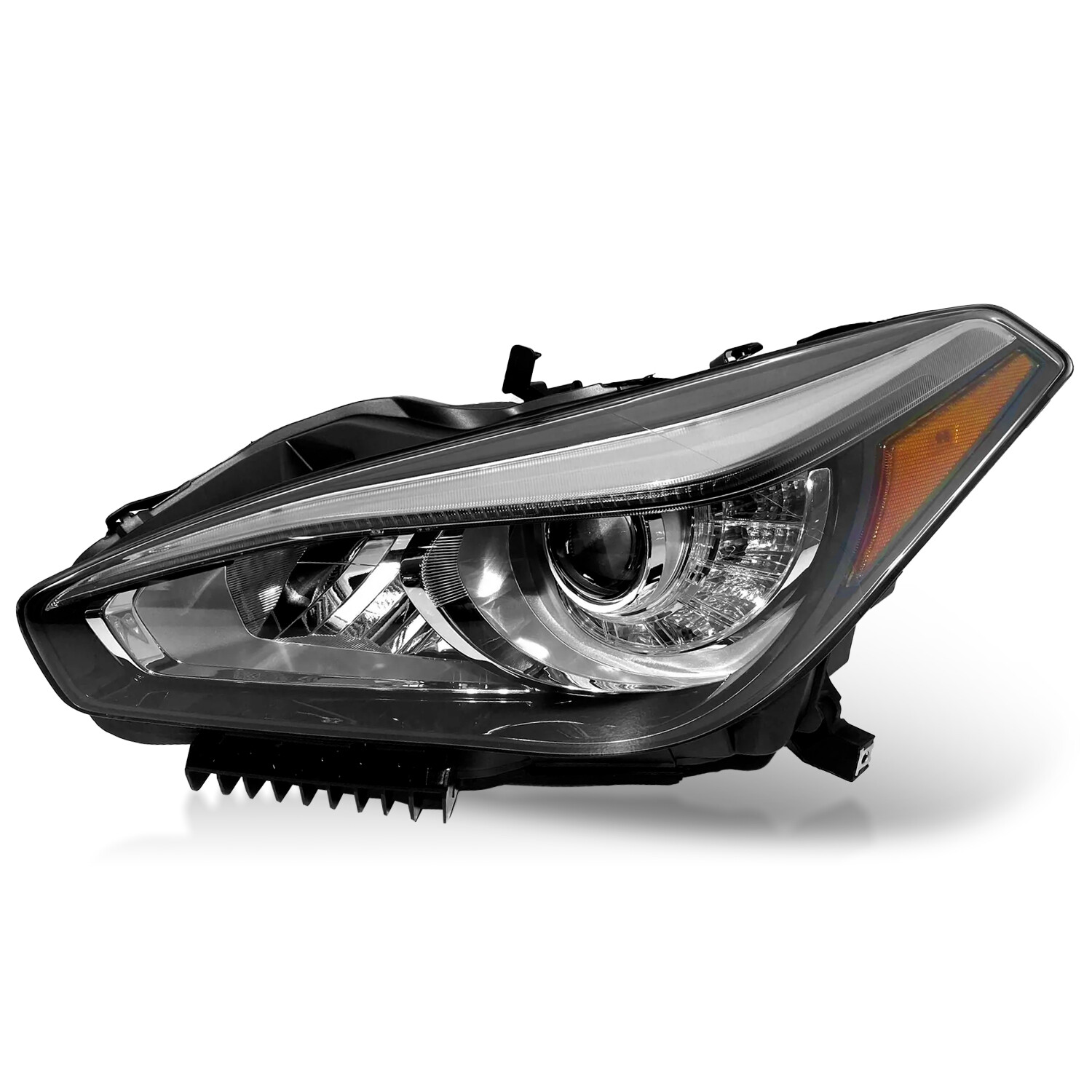 LED Headlamp Headlight Assembly For Infiniti Q70 2015-2019 NON AFS Left Driver