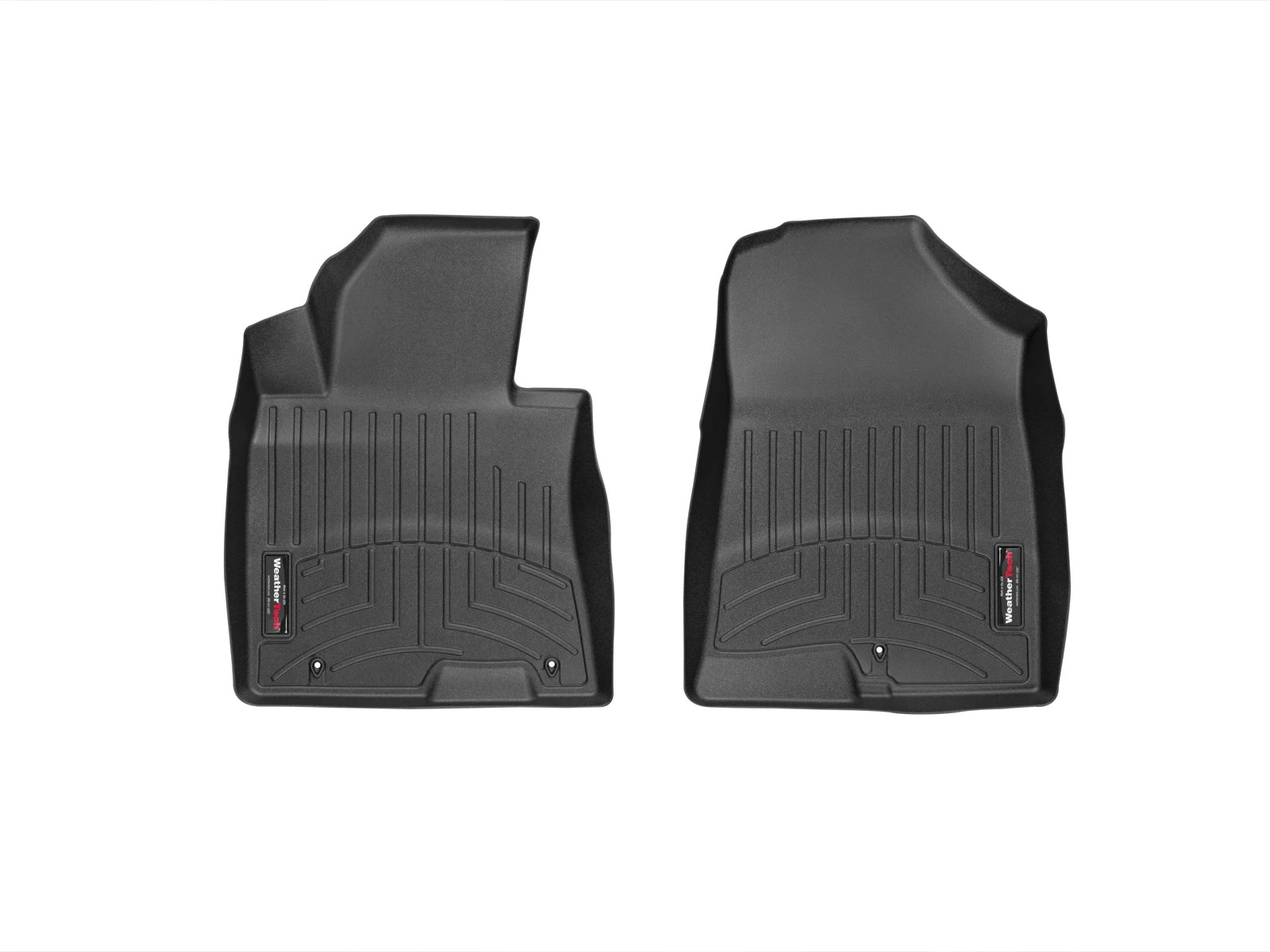 WeatherTech FloorLiner for 2013-2017 Hyundai Elantra GT - 1st Row, Black