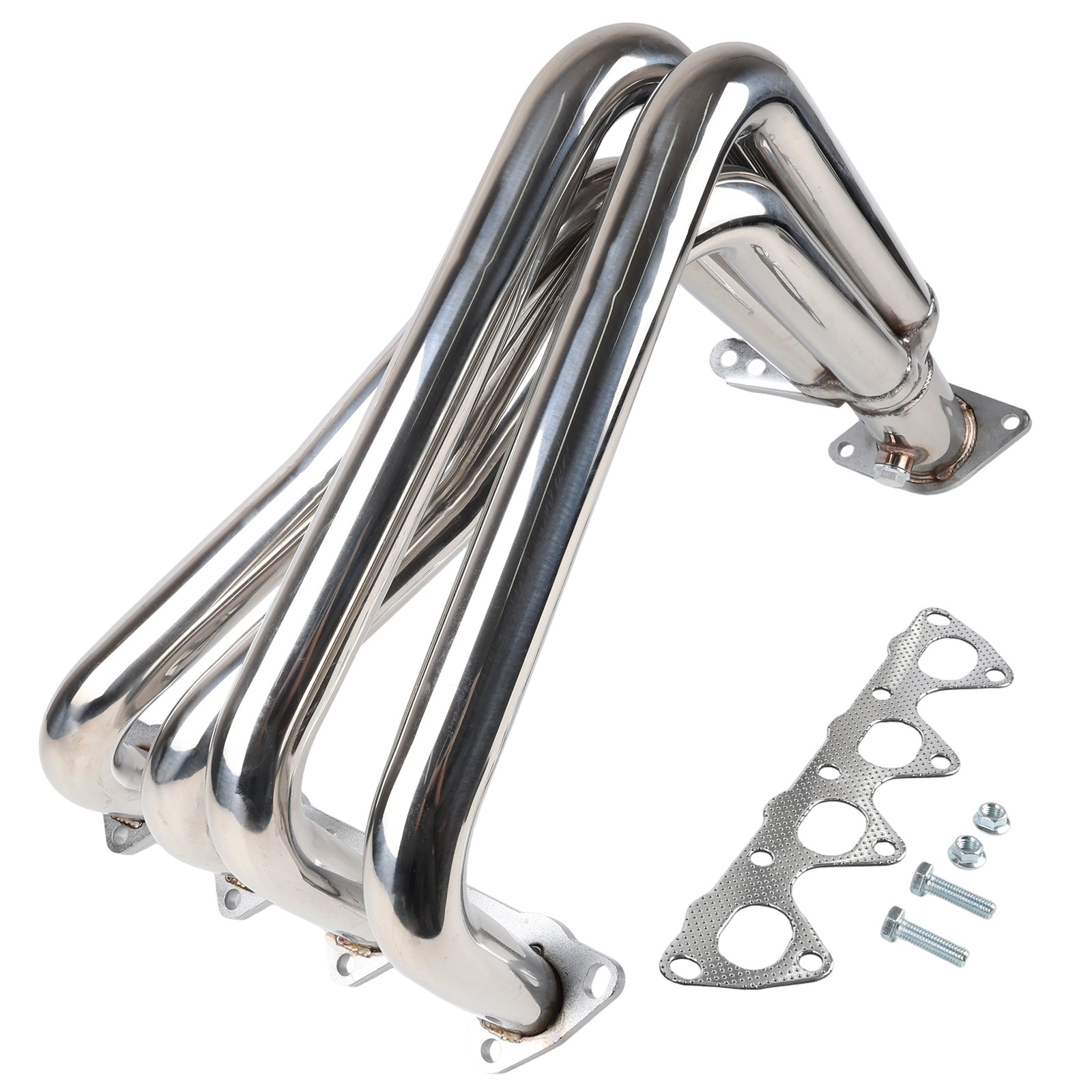 FOR 94-01 INTEGRA GSR/TYPE-R DC2 STAINLESS BLACK COATED EXHAUST MANIFOLD HEADER