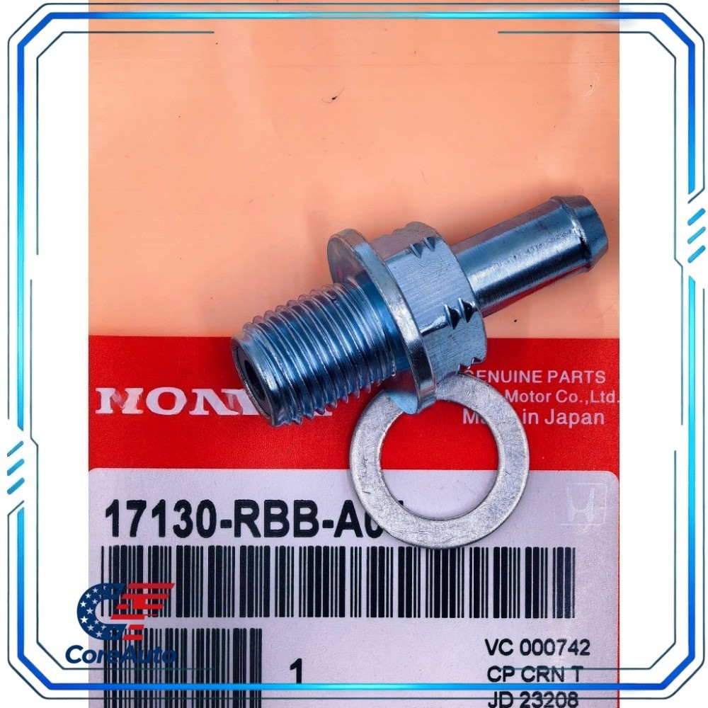 Genuine 17130-RBB-A01 for Honda 06-15 /Civic/CR-V/Crosstour NEW PCV Valve&Washer