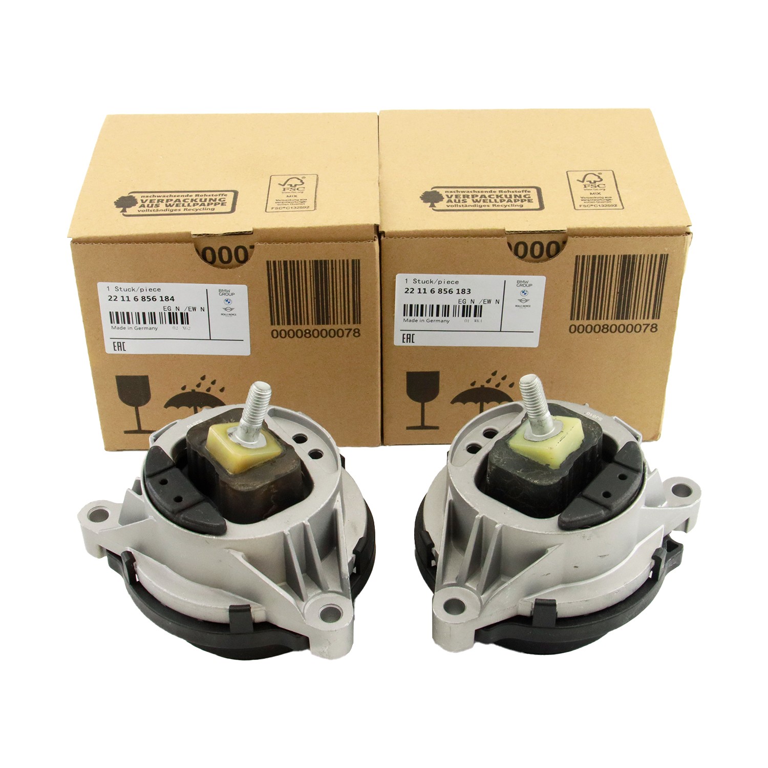 Engine Mount 22116856183 22116856184 Fit For BMW 228i 230i X3 X4 xDrive US Stock