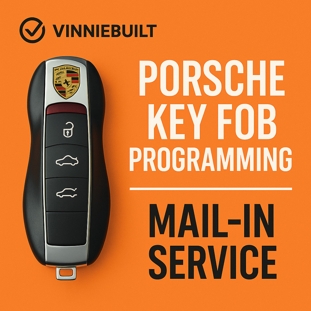 Porsche Cayenne All Keys Lost Smart Key Service Key Included Mail-In