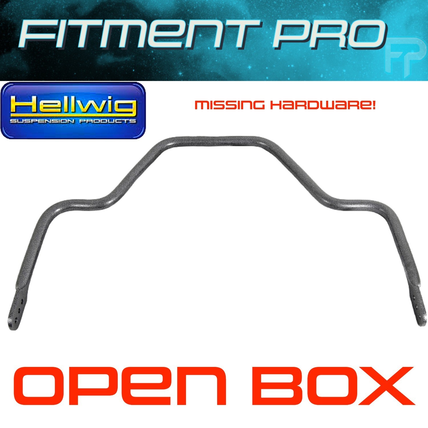 Hellwig 7761 Rear Sway Bar 1-1/4 Inch for 2017-2026 Ford F-350 F-250 Super Duty
