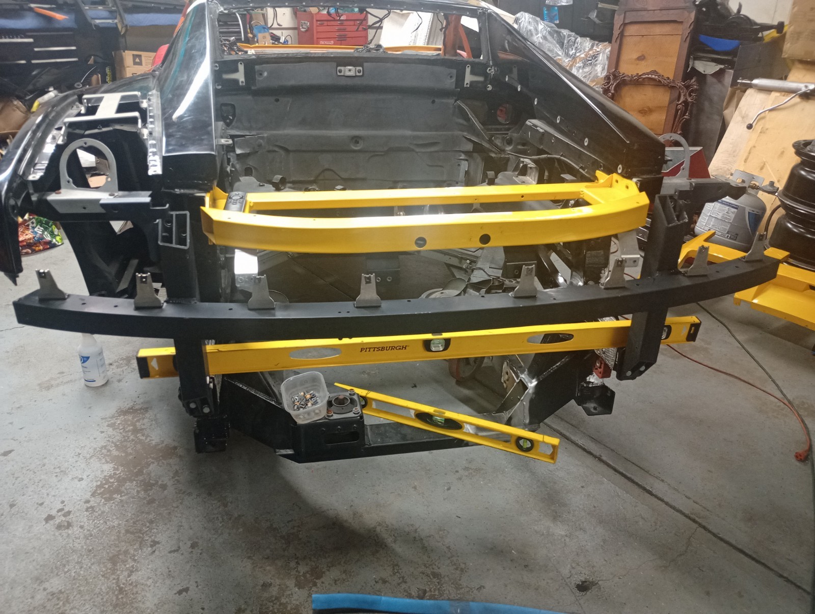 2004-2008 LAMBORGHINI GALLARDO REAR BUMPER REINFORCEMENT IMPACT CRASH BAR
