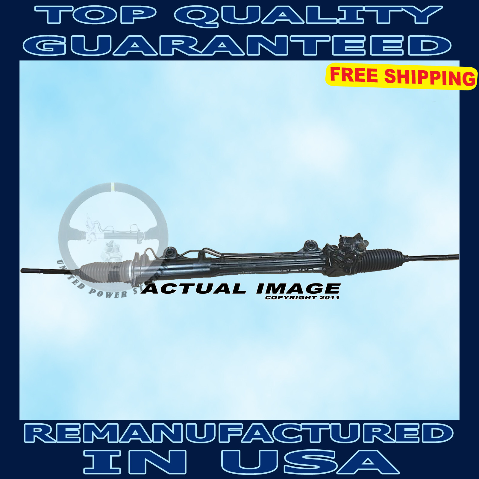 2011-2015 AUDI Q7 RACK AND PINION GEAR ASSEMBLY