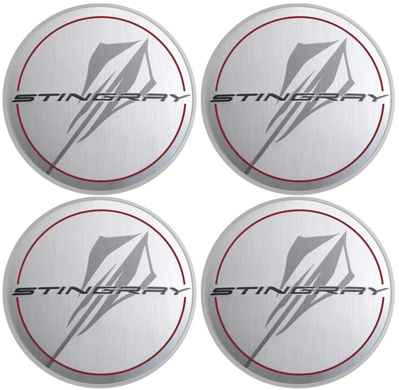 2020-2027 Chevrolet Corvette C8 Stingray Chrome / Silver Center Cap 84385016 OEM