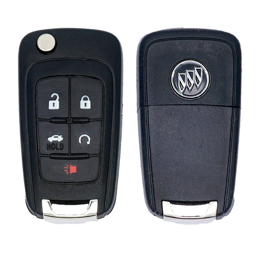 OEM GM BUICK FLIP KEY SWITCHBLADE KEYLESS REMOTE START FOB TRANSMITTER 13500226