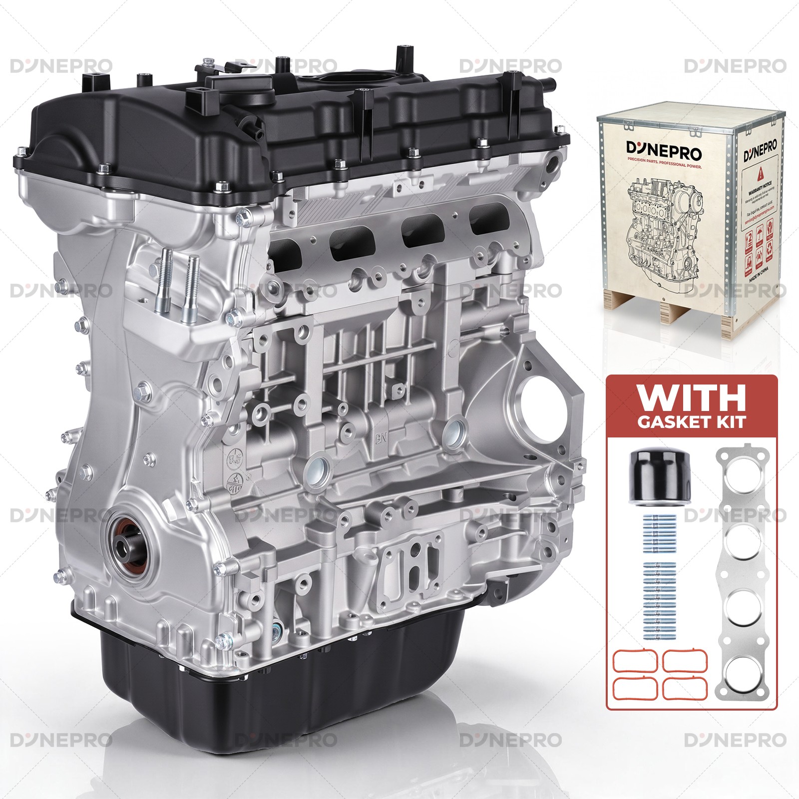 New G4KJ GDI Vin 7 8th Digit For 11-16 Hyundai Kia Motor Engine 2.4L Low Mount