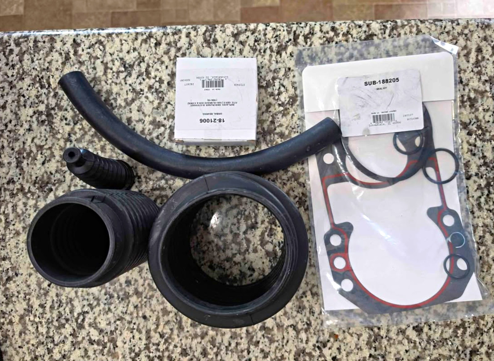 Sierra Bellow Kit 18-8218 Transom Seal Kit Alpha 1 Gen 2 1991 And Up