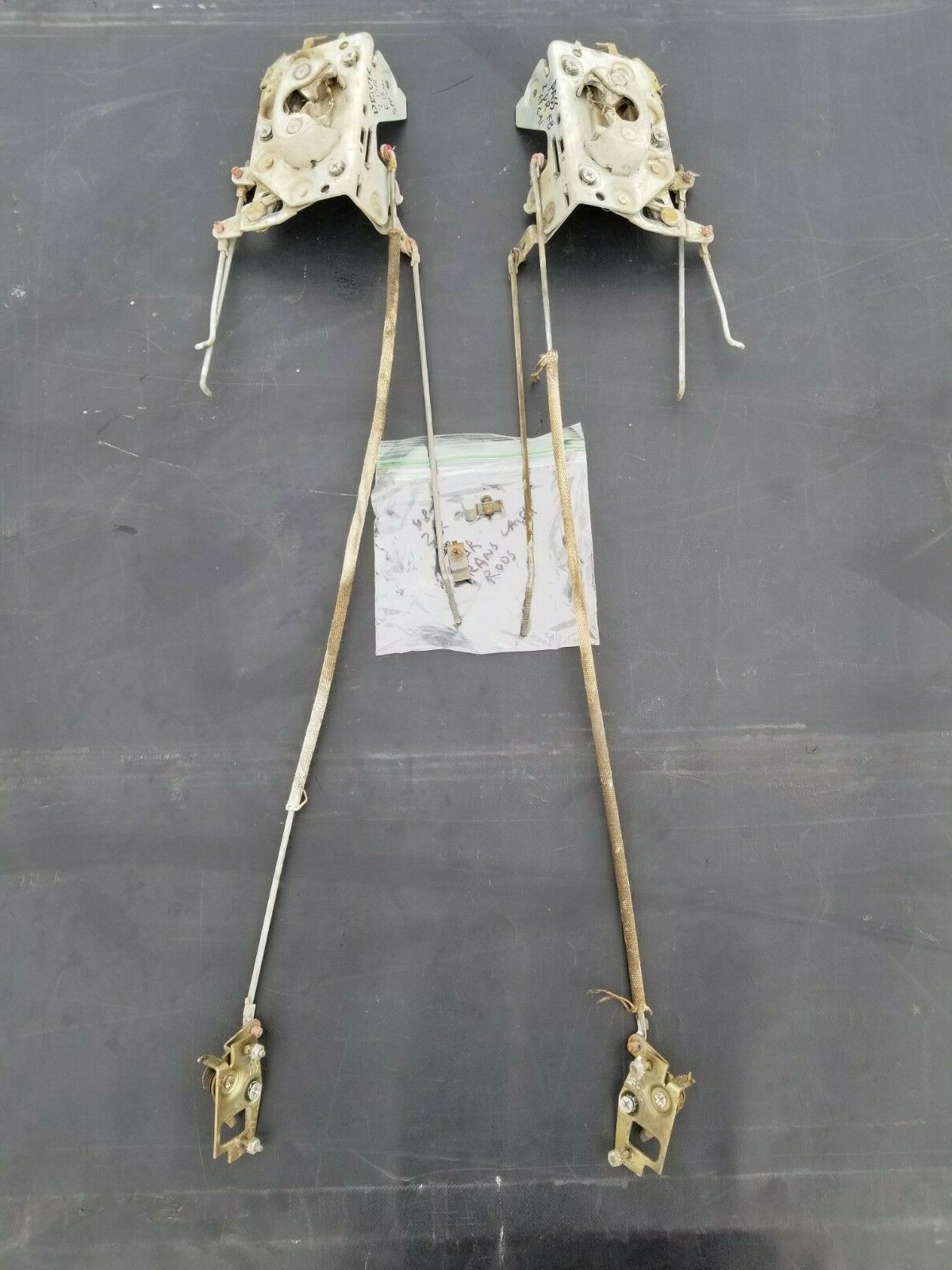 Door Latches Lock Trans Rods 2 Door Fastback Galaxie 500 Ford 68 1968 Galaxy