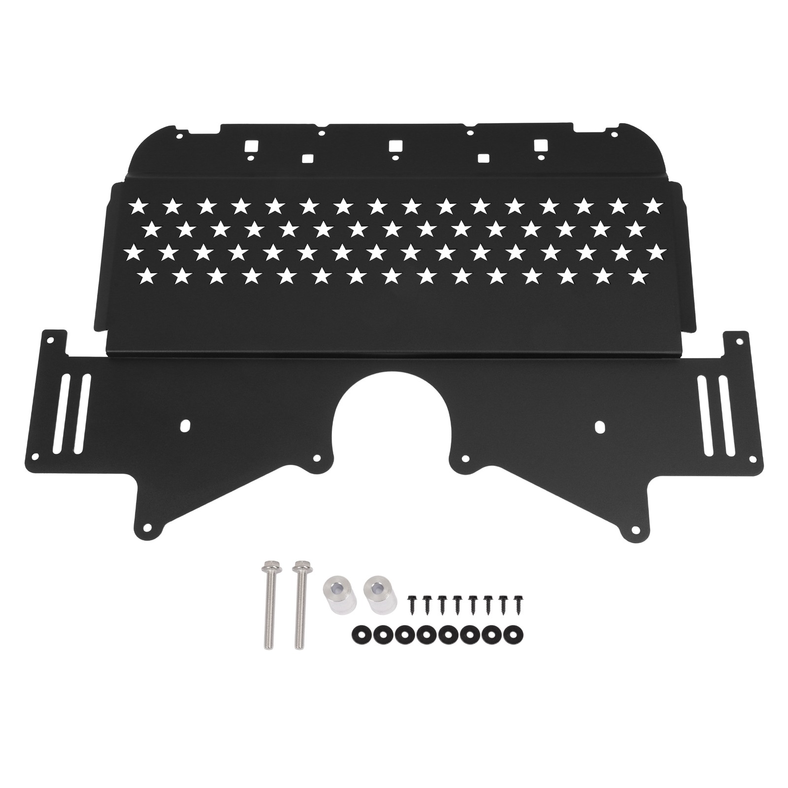 Oil Cooler Skid Plate For BMW M2 M3 M4 G80 G82 G87 2021-2024 Aluminum Black