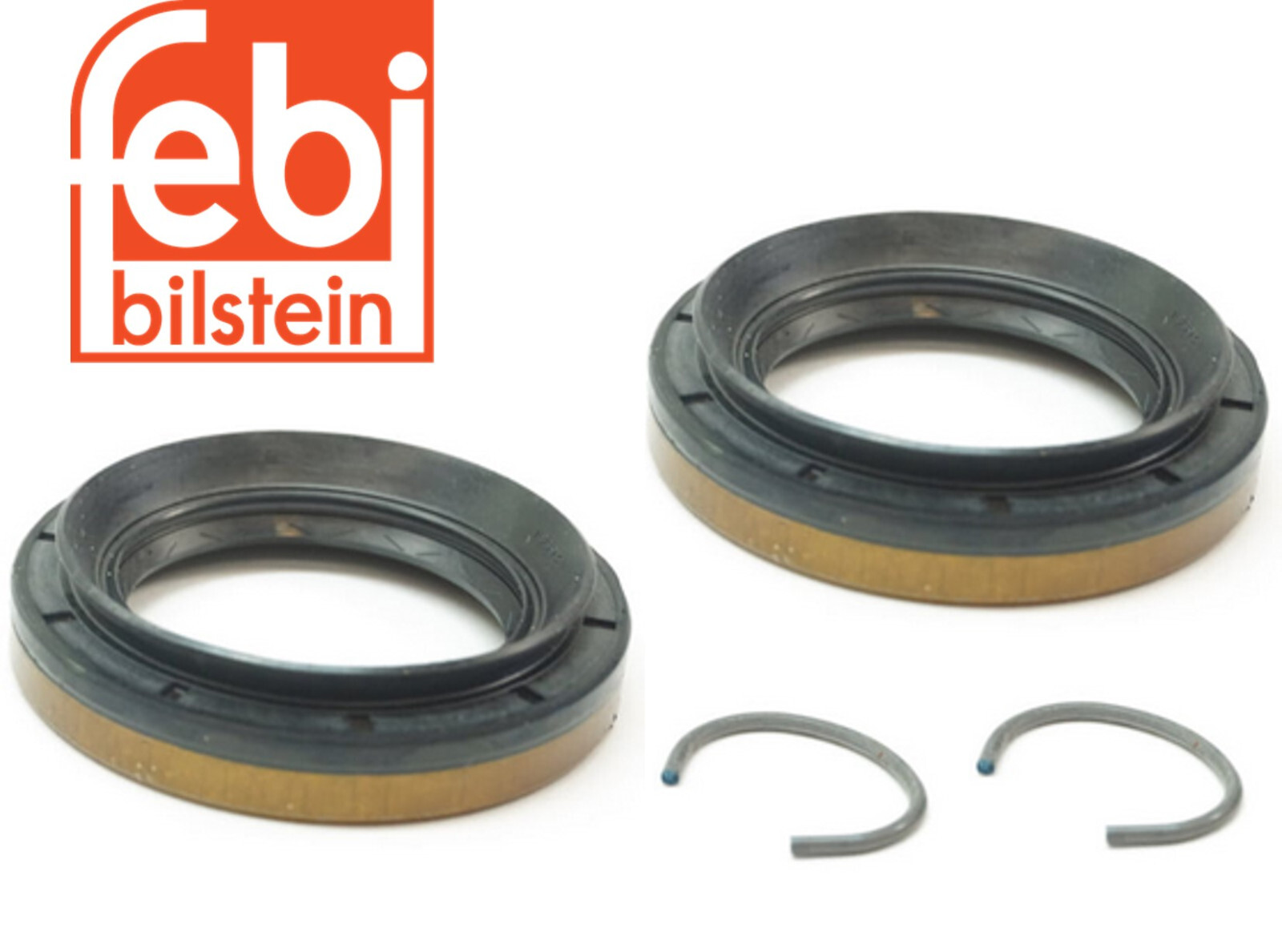 Shaft Seals FRONT LEFT & RIGHT FOR BMW 2001-2022 FEBI BILSTEIN  1 YEAR WARRANTY