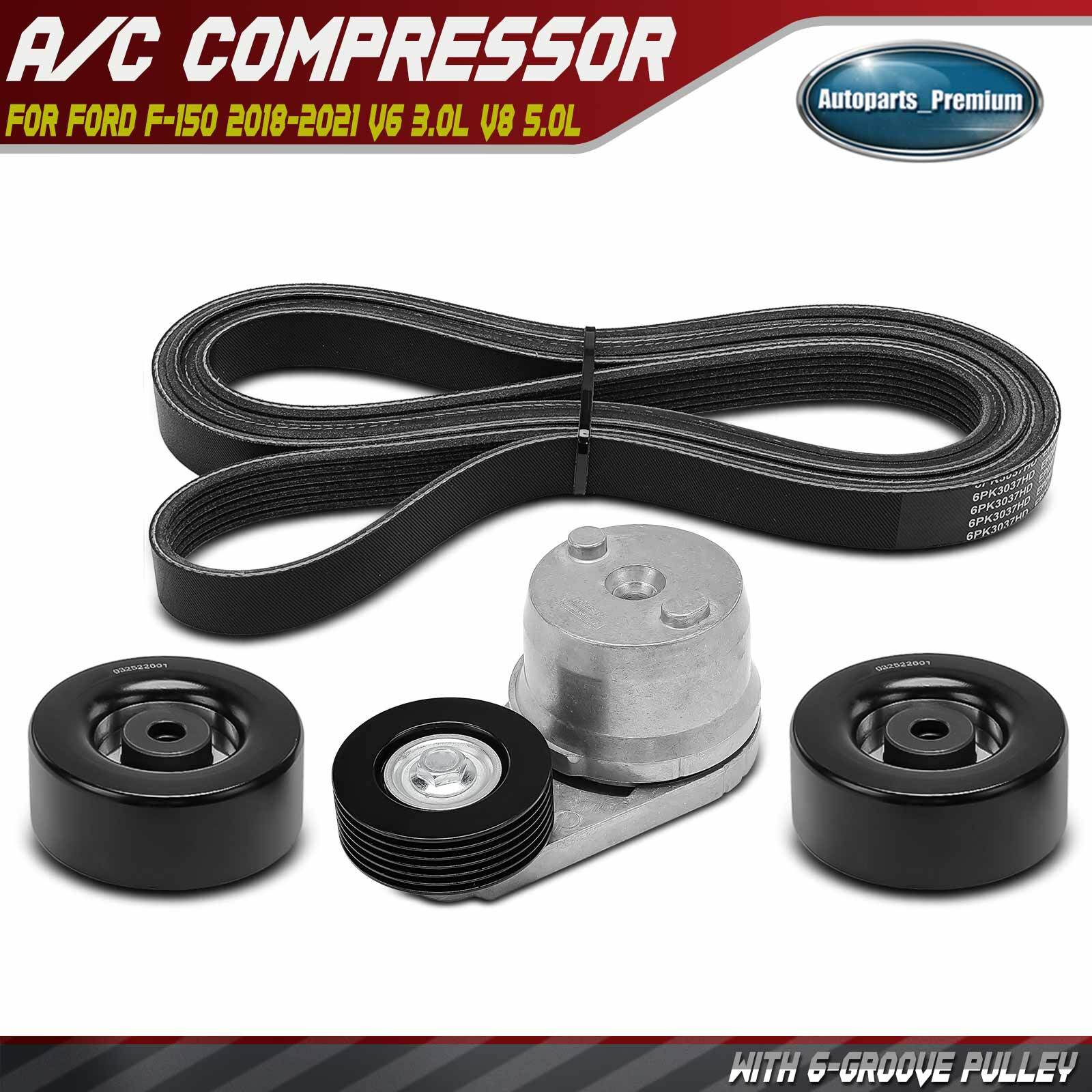 4x Serpentine Belt Drive Component Kit for Chevy Silverado 3500 GMC Sierra 3500 4x Serpentine Belt Drive Component Kit for Chevy Silverado 3500 GMC Sierra 3500
