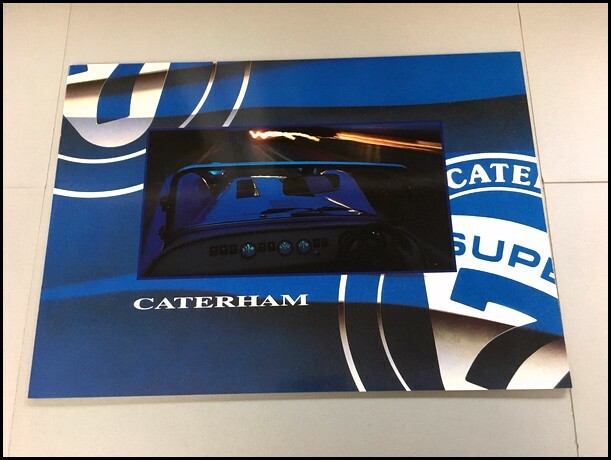 1997 Caterham 24-page Car Sales Brochure Catalog  Supersprint Seven JPE VX Race