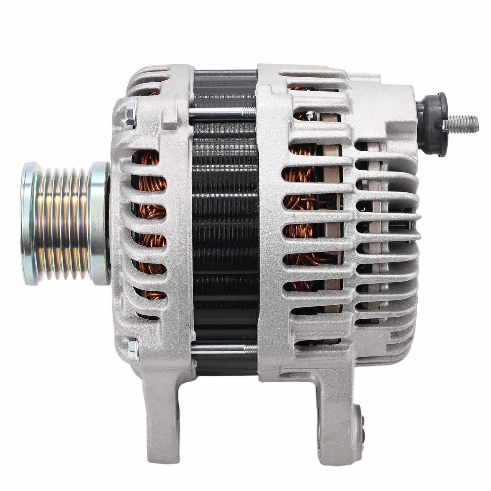 Alternator 110A 12V 6-Groove CW for Nissan Juke 1.6L l4 GAS 2011-2017 231001KM1A