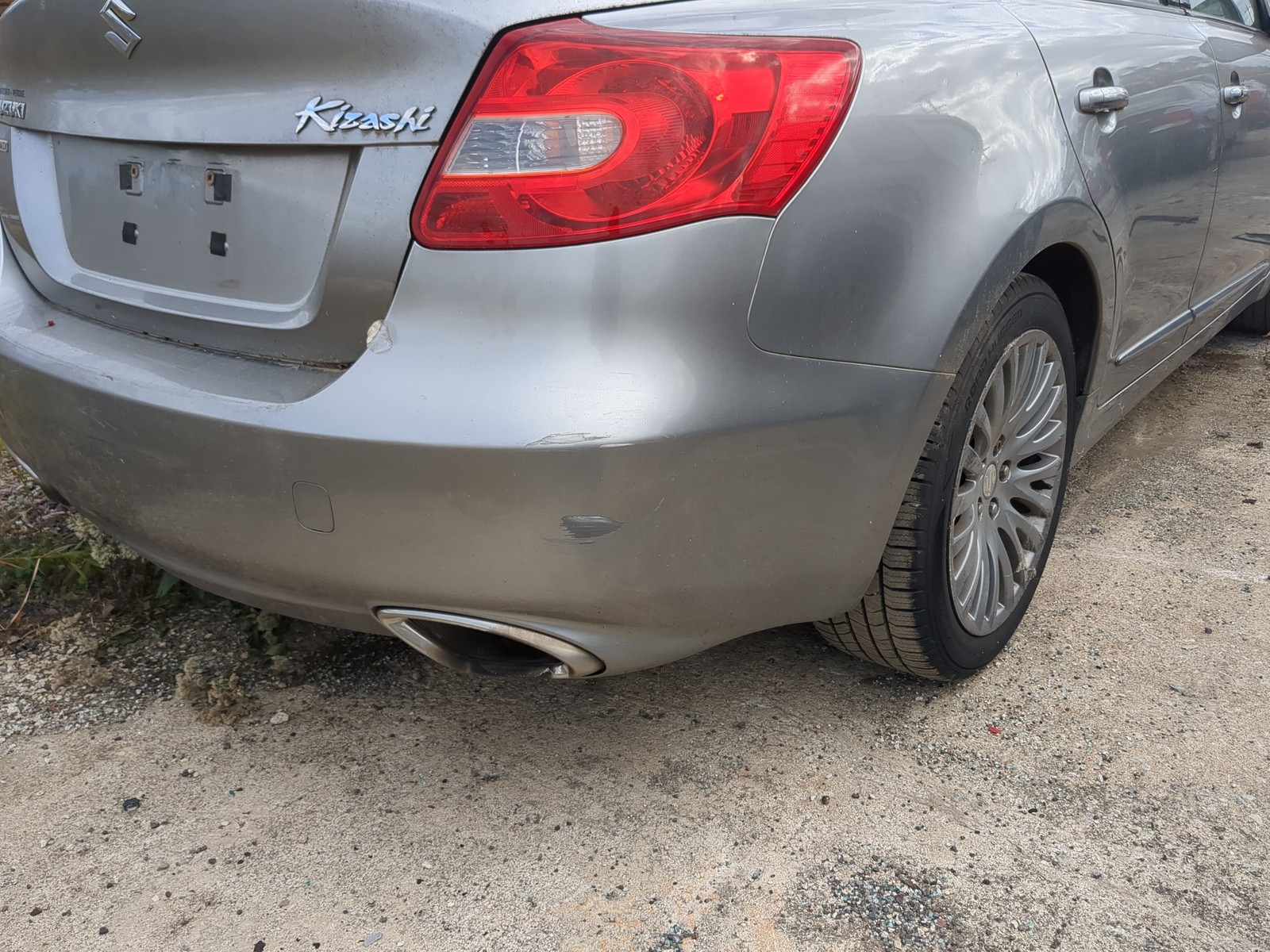 2010-2013 Suzuki Kizashi Rear Bumper Assembly Oem XRA73