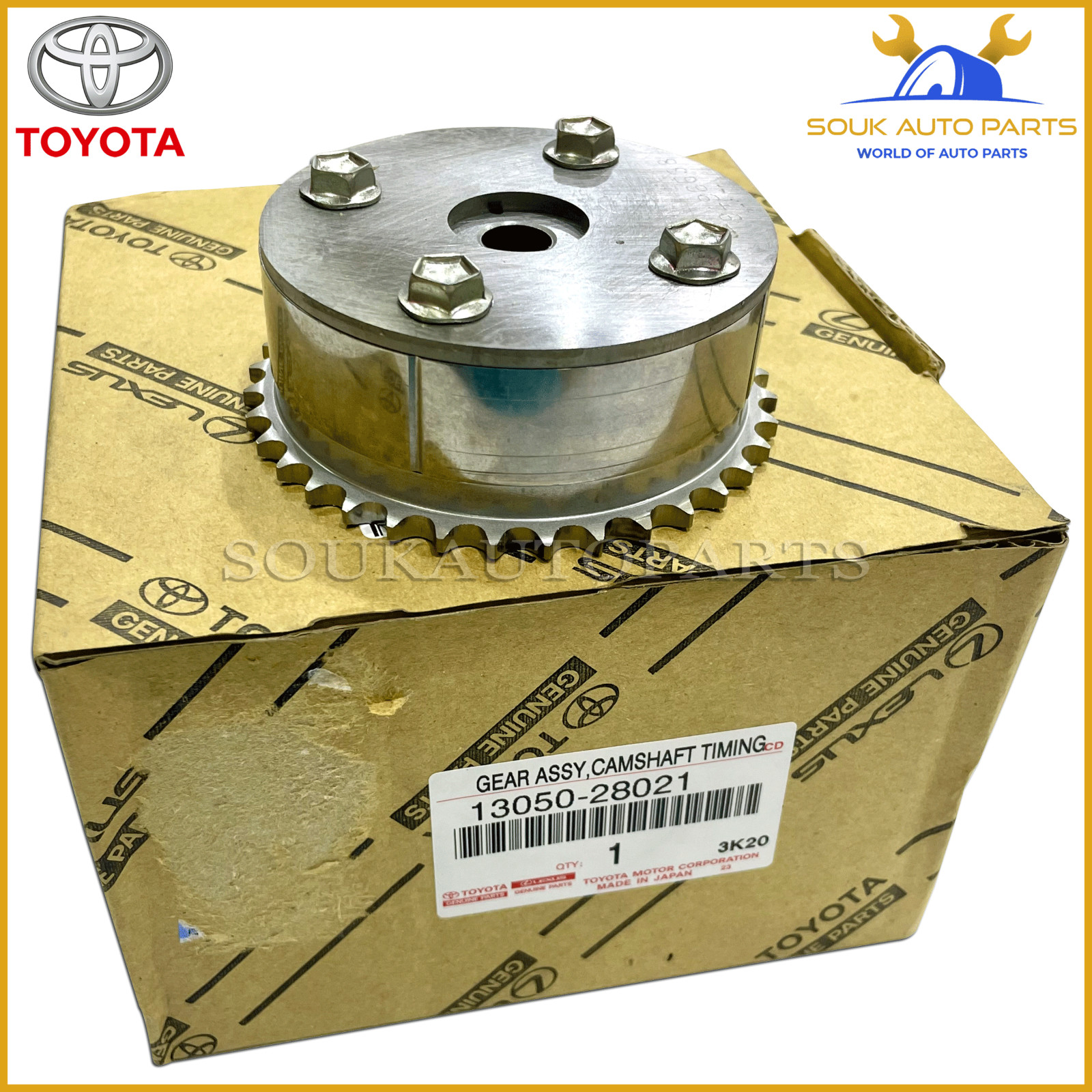 13050-28021 Genuine Toyota CAMSHAFT TIMING GEAR ASSY 1305028021 OEM
