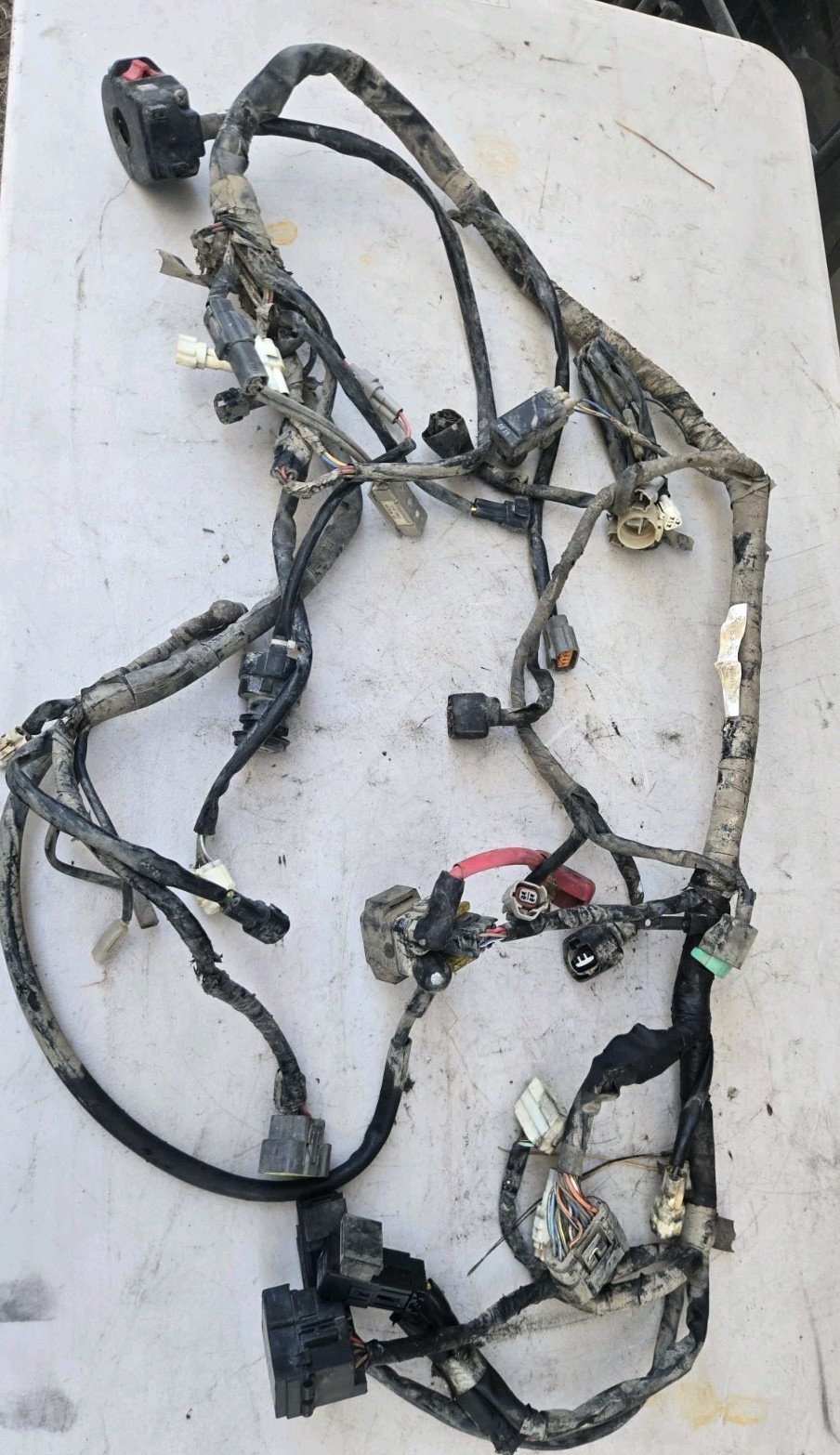 2006-2008 Yamaha Raptor 700 Wiring Harness Complete OEM 2006-2008 Yamaha Raptor 700 Wiring Harness Complete OEM