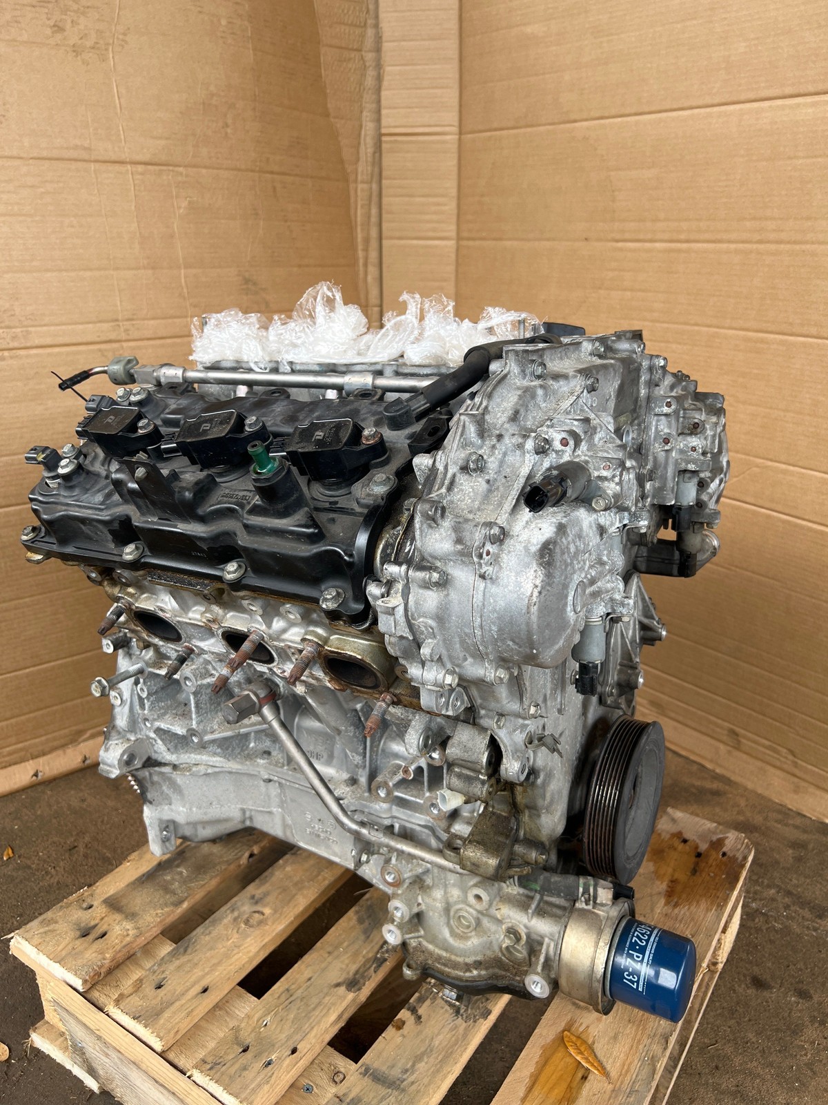 2015 Nissan Pathfinder 3.5L VQ35DE Engine Motor Assembly 195K Miles OEM