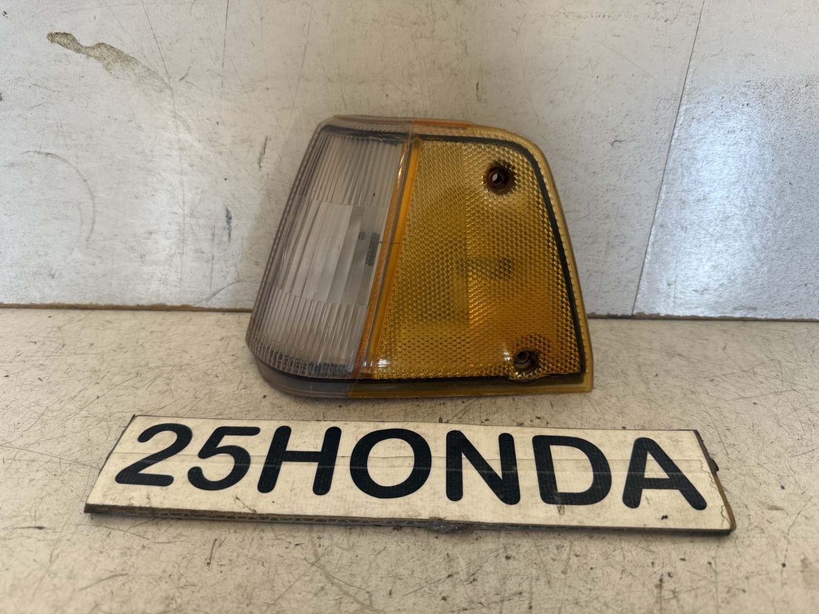 1986-1987 Honda Civic Hatchback Stanley Factory Drivers Corner Light OEM Rare