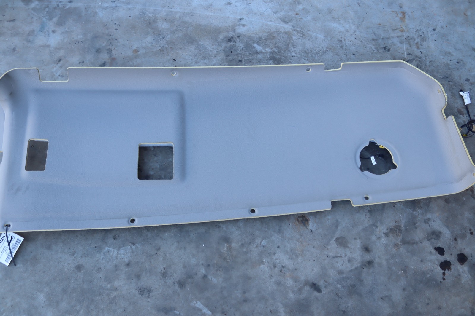 2018-2023 PETERBILT 579 PACCAR DRIVER UPPER SLEEPER HEADLINER LINER GRAY OEM