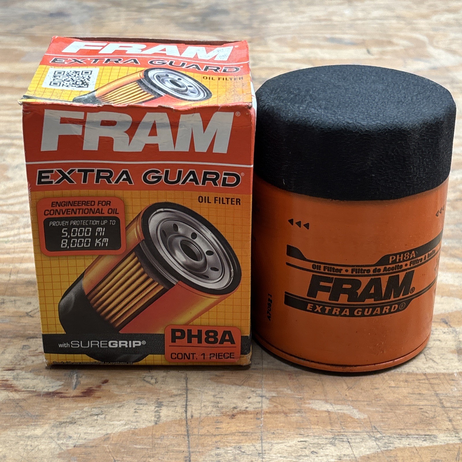 Fram PH8A Oil Filter. PAT