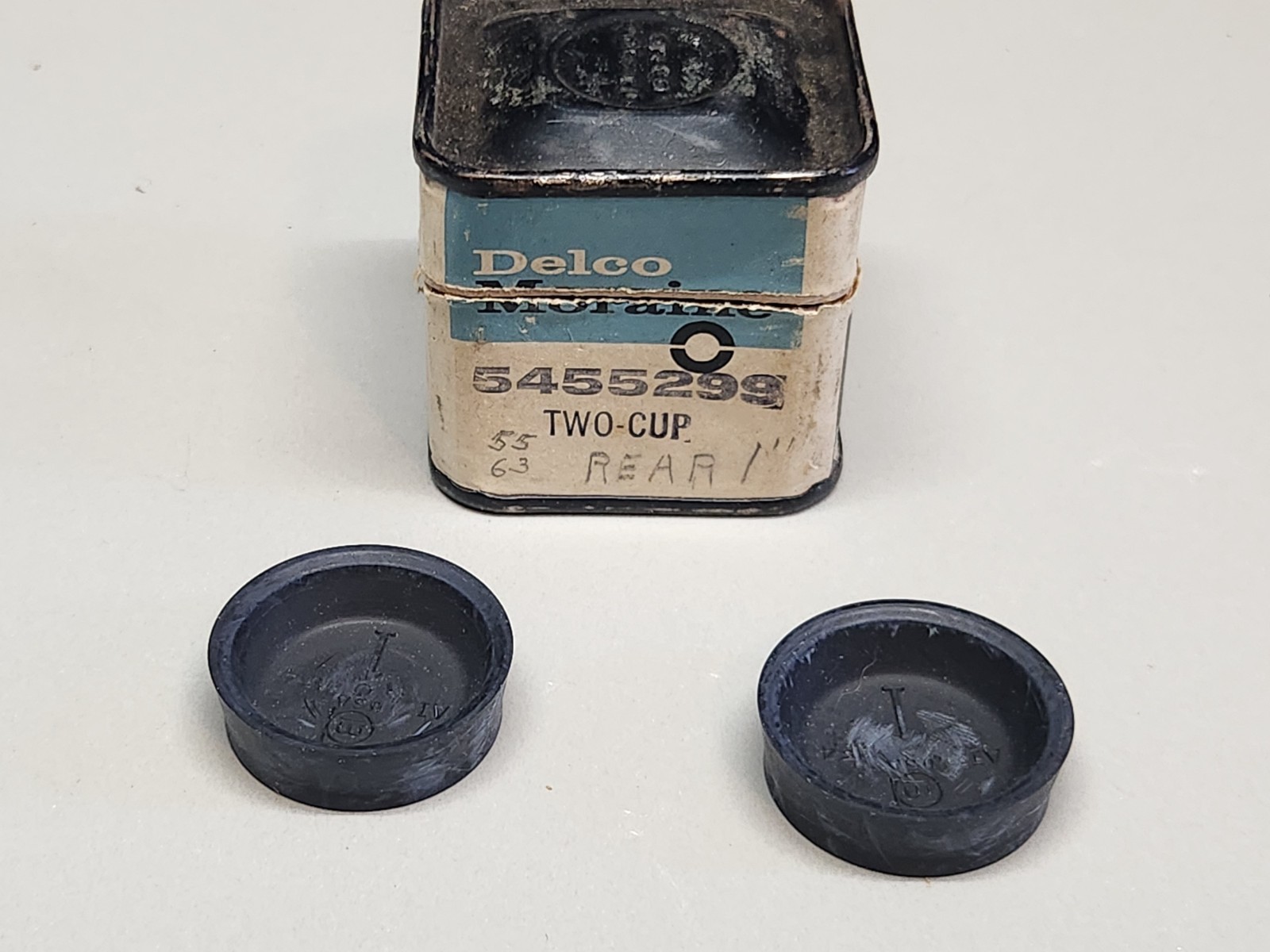 NOS Delco 1959-1972 GM Vehicles Rear Wheel Cylinder Cup 1