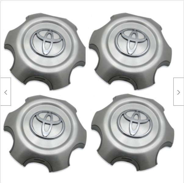4pc 2003-2009 Toyota 4Runner 69430 17x7.5 6 Spoke Aluminum Wheel Center Caps SET