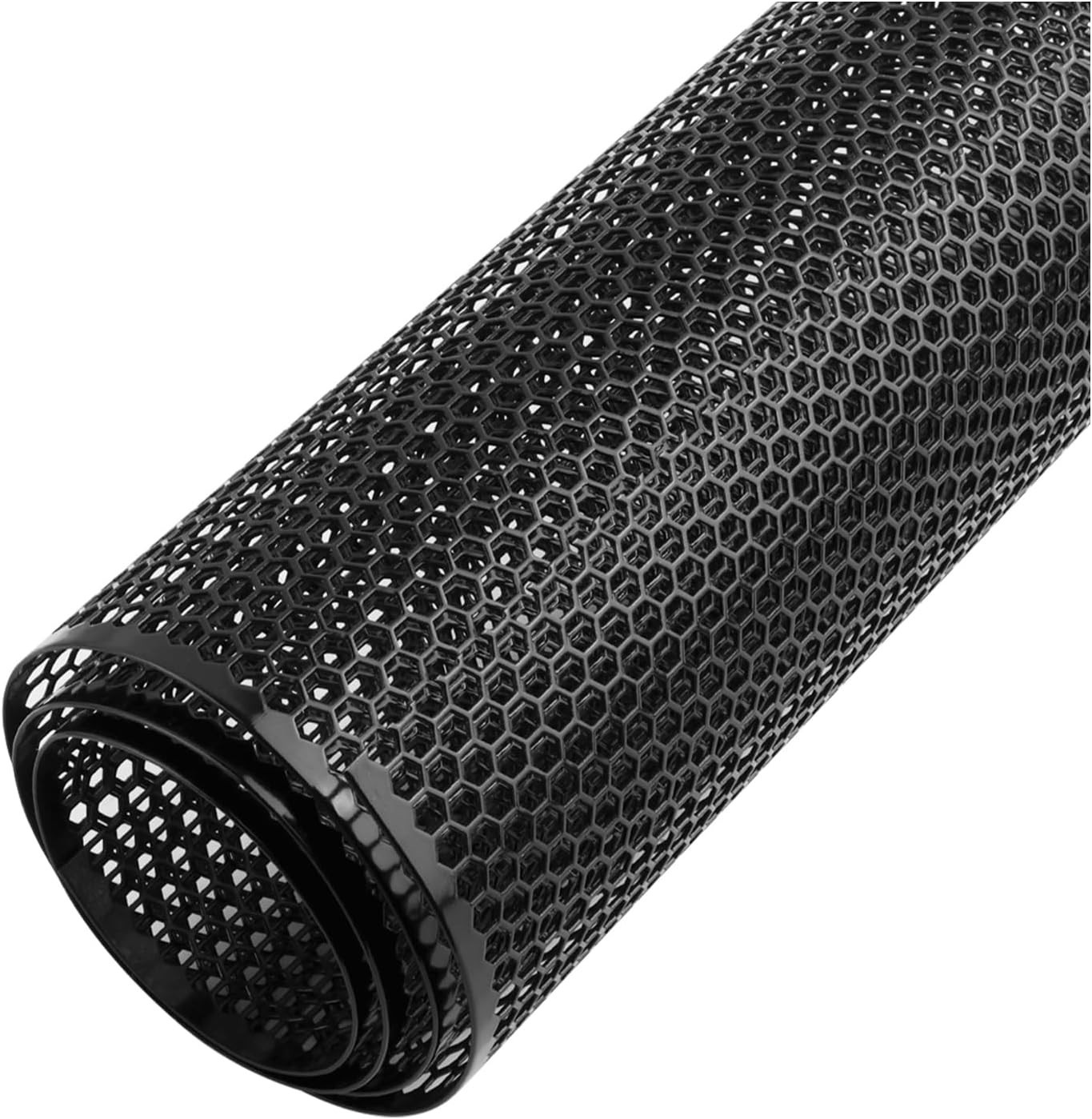 40x13 Inch Car Grill Mesh Aluminum Alloy Honeycomb Bumper Screen Black