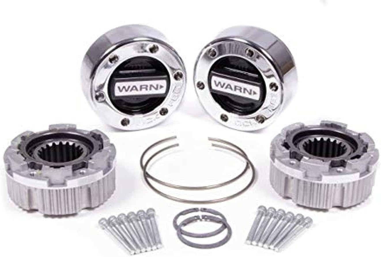 WARN 9790 Standard Manual Locking Hub with 19 Splines, 1 Pair, Reliable