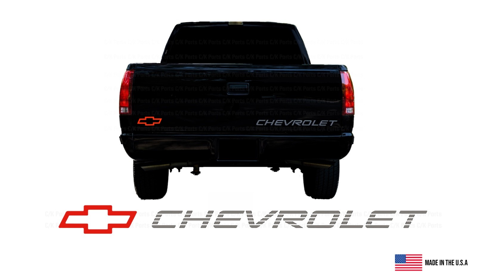 Chevrolet 454 SS/ Sport Truck Tailgate Decal(Original Medium Argent Color) Chevrolet 454 SS/ Sport Truck Tailgate Decal(Original Medium Argent Color)