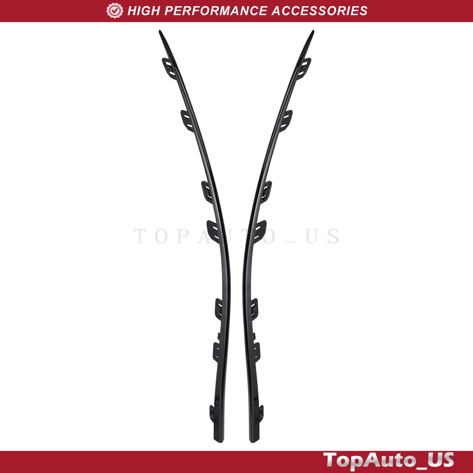 NEW Fits Mercedes W206 C-Class 2013-2025 LH+RH Front Bumper Molding Trim