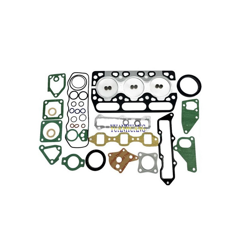 3T80 Engine Bare Cylinder Head / Gasket Kit For Yanmar Engine Without Valve