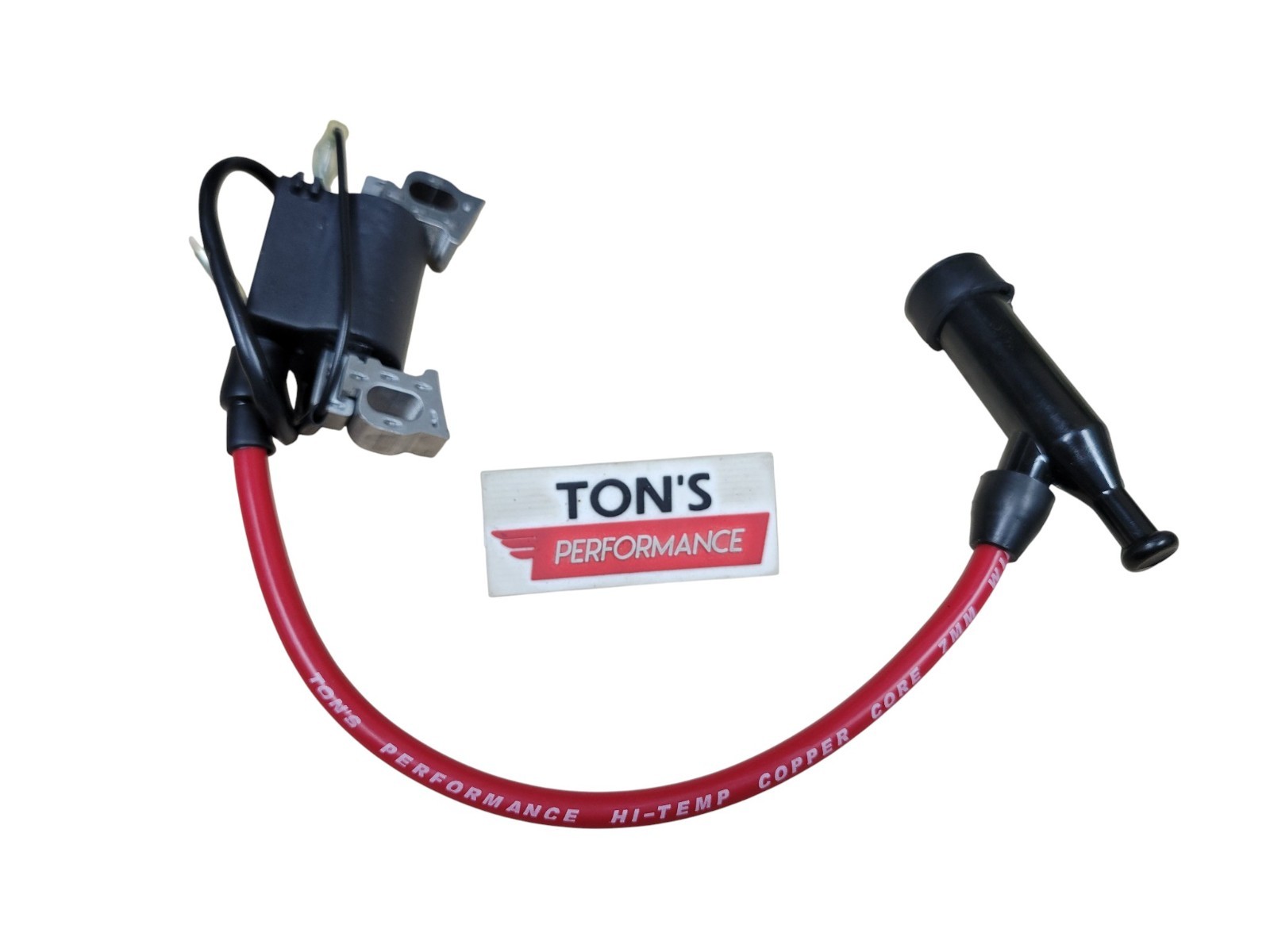 Ton\'s Predator Performance Coil kart racing ALL COPPER NO Rev Limit Red 7mm wire