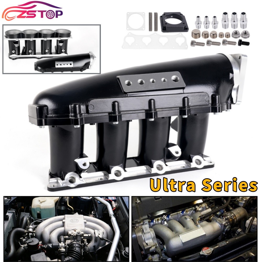 Race Intake Manifold For Honda K20 K24 K-Series K-Swap Aluminum Performance New