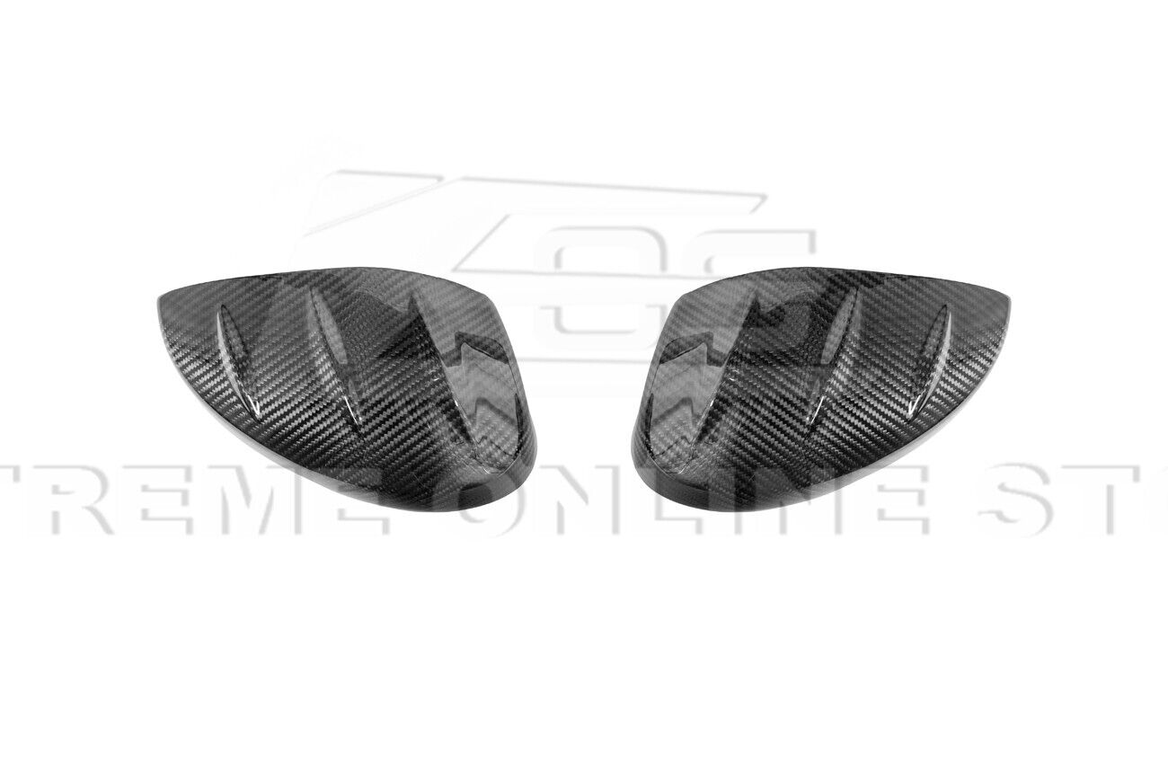 For 22-Up Honda Civic JDM Mugen DRY CARBON FIBER Replacement Side Mirror Covers