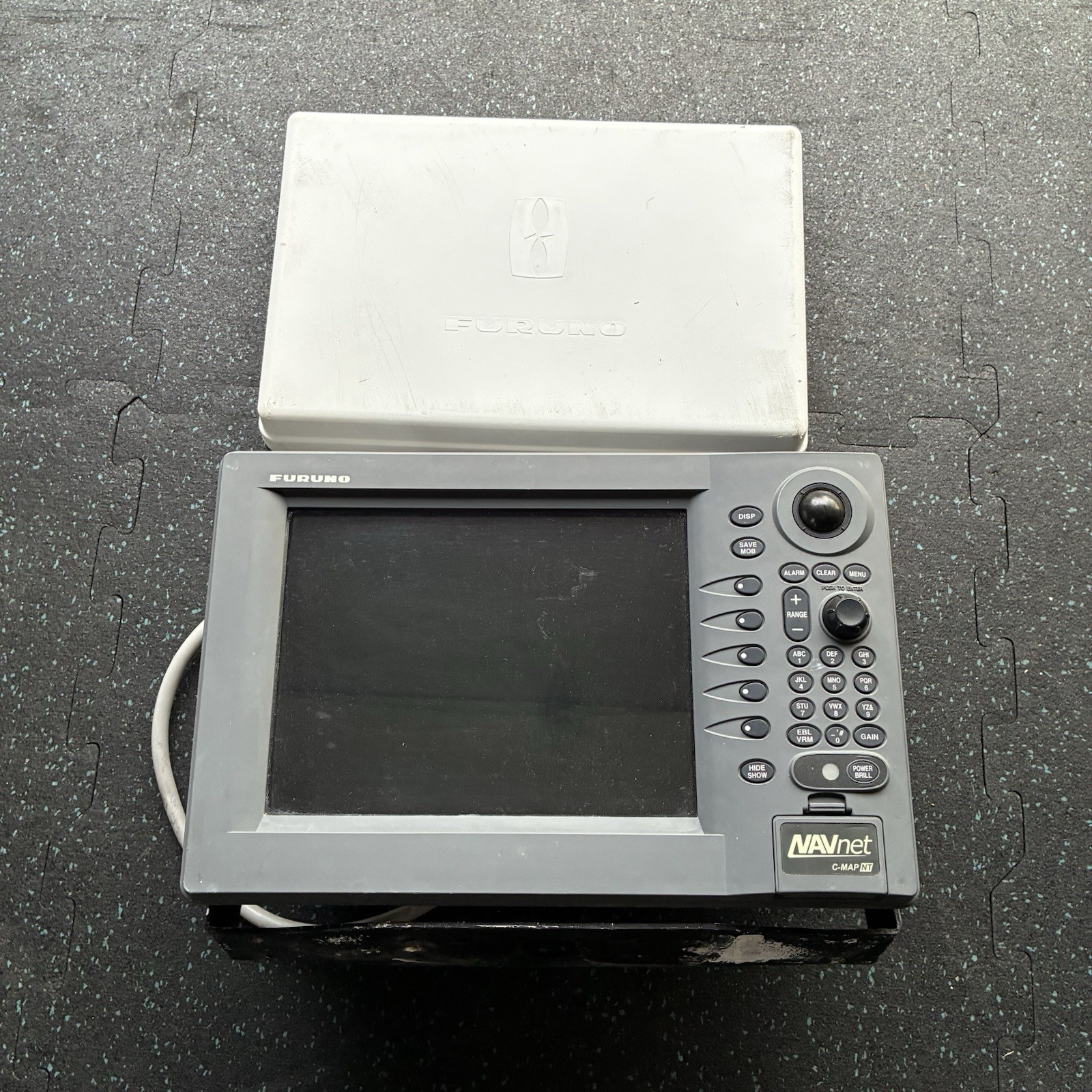 Furuno NAVnet VX1 RDP-139 Navionics Display w/Sun Cover Chartplotter Working Furuno NAVnet VX1 RDP-139 Navionics Display w/Sun Cover Chartplotter Working