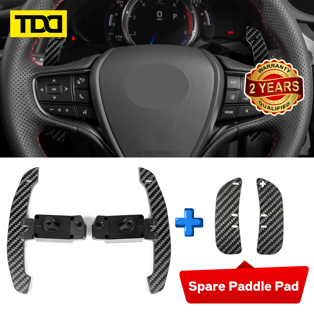 TDD Carbon Fiber Magnetic Paddle Shifters for Lexus UX200,ES300 NX350,RX LC500