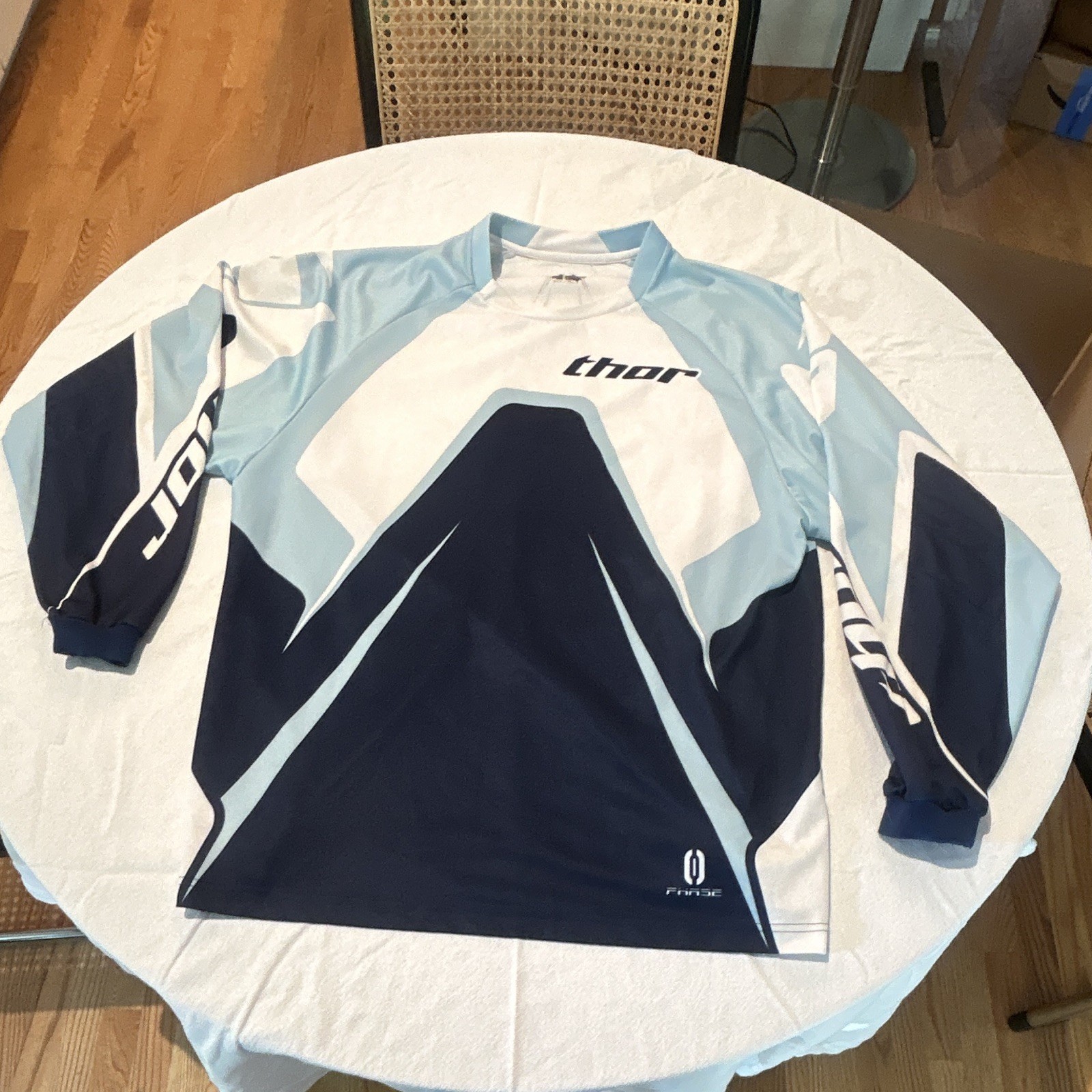 Vintage Thor Motocross Jersey Size Large.  2 Small Marks on The Back (Pics)