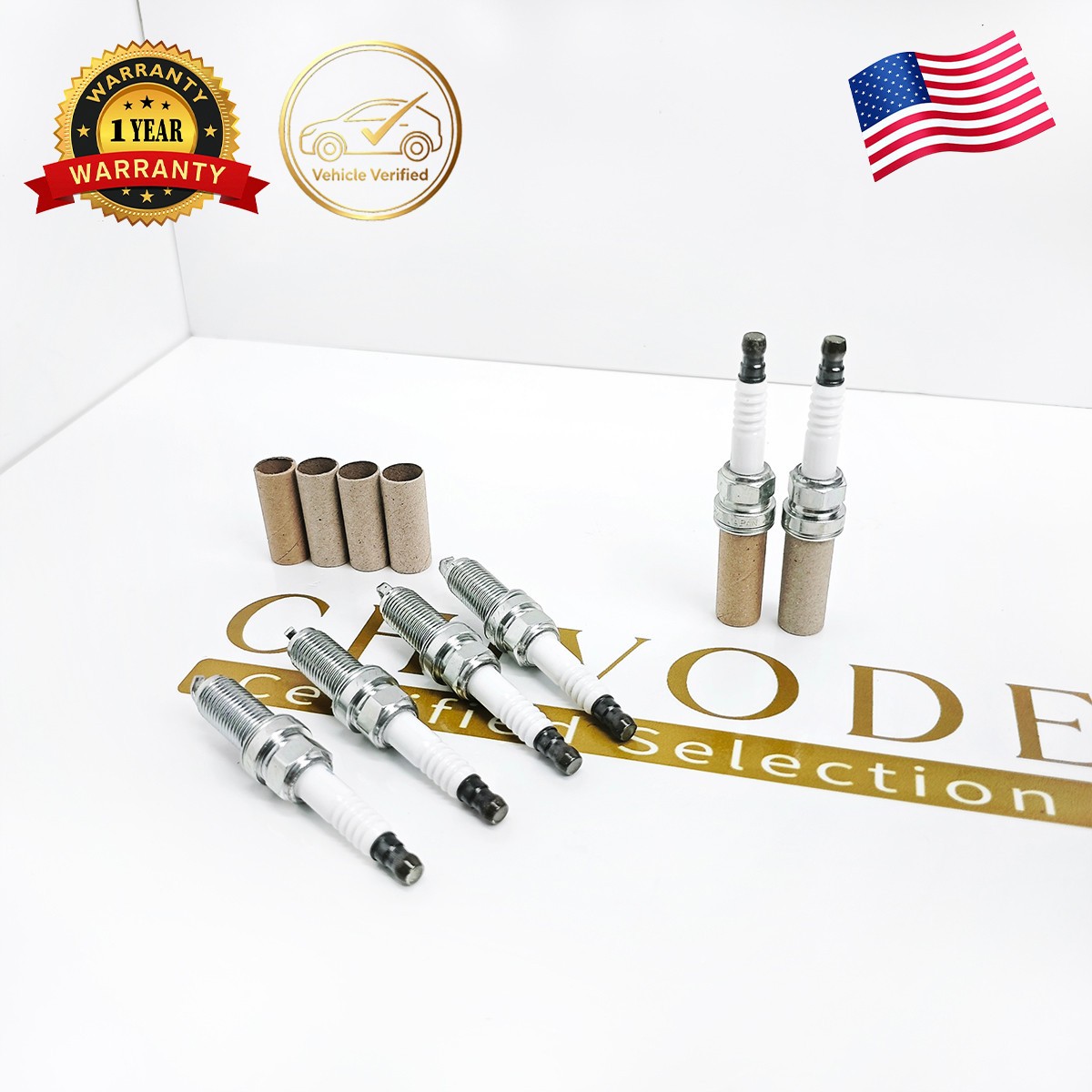 4 Pack 96024 Laser Iridium Spark Plugs ILKAR8H6 For Subaru Forester and WRX