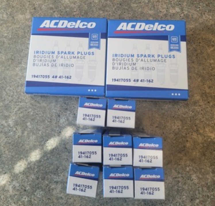 8x ACDelco 41-162 Professional Iridium Spark Plug    OE:19417055